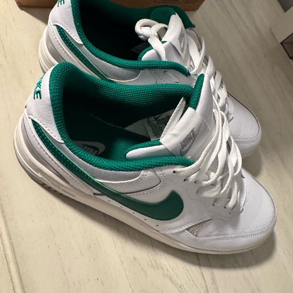 Nike Green and White Athletic Shoes - Picture 5 of 5